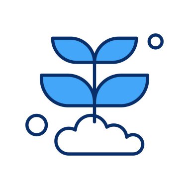 Vektör ekoloji simgesi, vektör illüstrasyonu