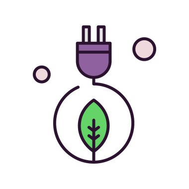 Dolgu simgesi vektör illüstrasyonu