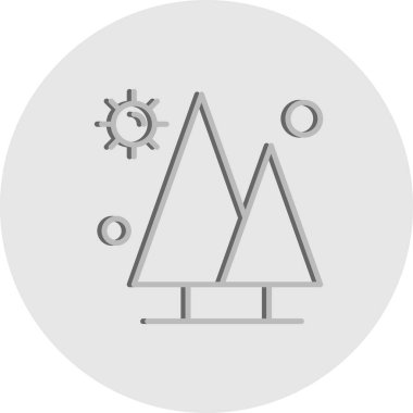 Vektör ekoloji simgesi, vektör illüstrasyonu