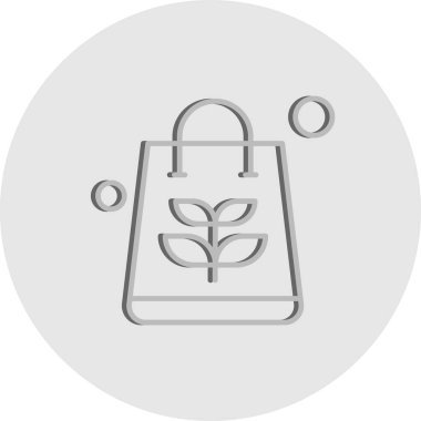 Vektör ekoloji simgesi, vektör illüstrasyonu