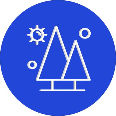 Vektör ekoloji simgesi, vektör illüstrasyonu