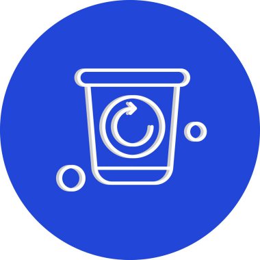 Vektör ekoloji simgesi, vektör illüstrasyonu