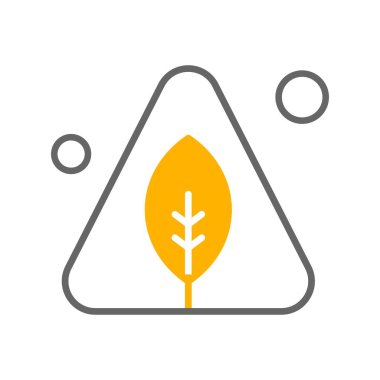 Vektör ekoloji simgesi, vektör illüstrasyonu