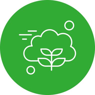 Vektör ekoloji simgesi, vektör illüstrasyonu