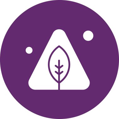 Vektör ekoloji simgesi, vektör illüstrasyonu