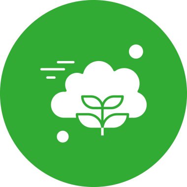 Vektör ekoloji simgesi, vektör illüstrasyonu