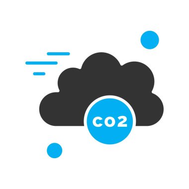 Contour bulut vektör illüstrasyonu