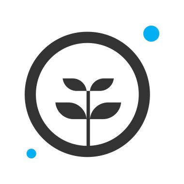 Vektör ekoloji simgesi, vektör illüstrasyonu