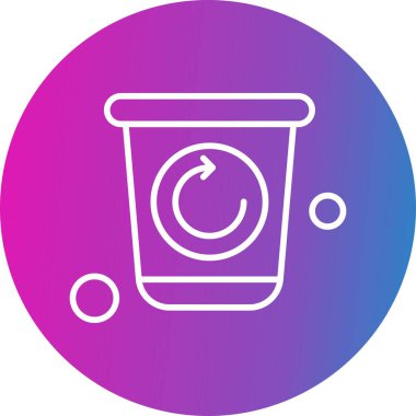 Vektör ekoloji simgesi, vektör illüstrasyonu