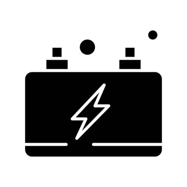  pil simgesi, vektör illüstrasyonu