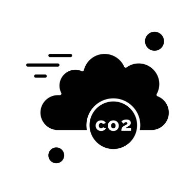 Contour bulut vektör illüstrasyonu