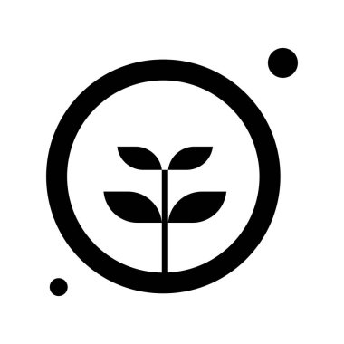 Vektör ekoloji simgesi, vektör illüstrasyonu