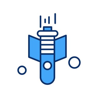 Renkli Vektör Silahı Simgesi