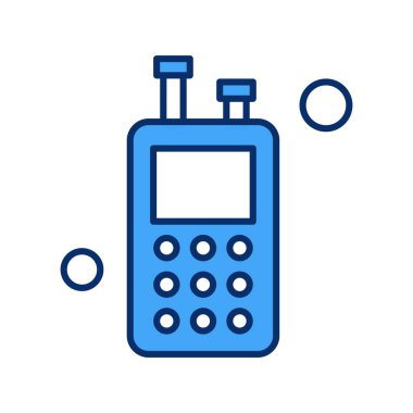 renkli vektör iletişim simgesi