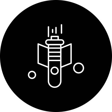 Renkli Vektör Silahı Simgesi