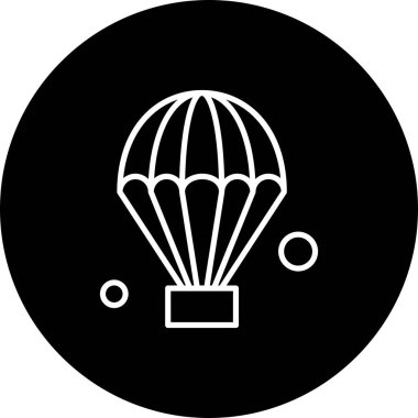 Renkli Vektör hava balonu Simgesi 