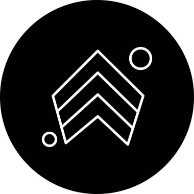 Vektör Ordusu Simgesi, vektör illüstrasyonu