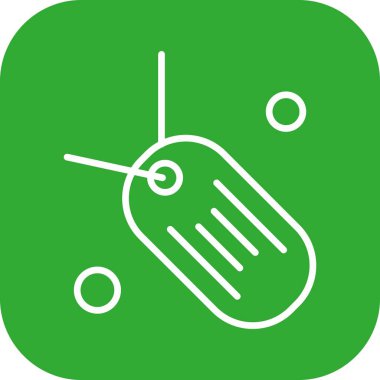 Vektör etiketi simgesi