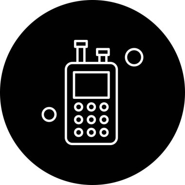 renkli vektör iletişim simgesi