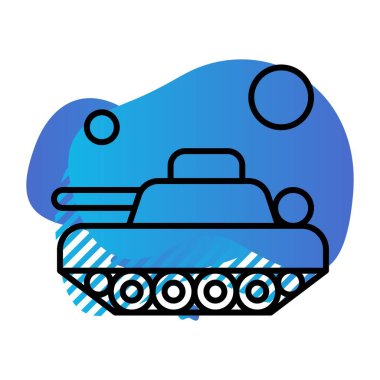 Vektör Ordusu Simgesi, vektör illüstrasyonu