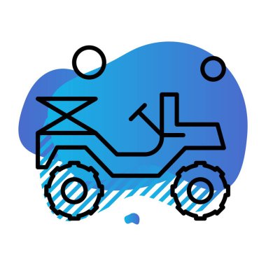 Vektör Ordusu Simgesi, vektör illüstrasyonu