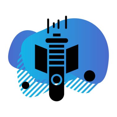 Renkli Vektör Silahı Simgesi