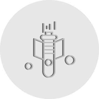 Renkli Vektör Silahı Simgesi