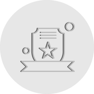 Vektör Ordusu Simgesi, vektör illüstrasyonu