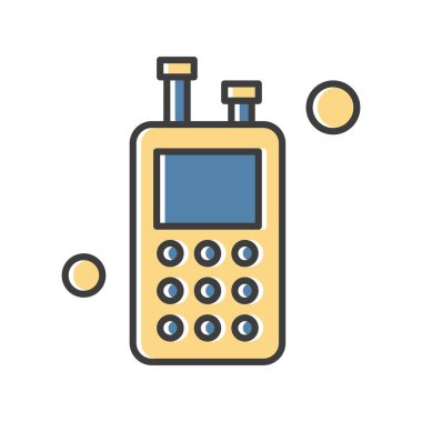 renkli vektör iletişim simgesi