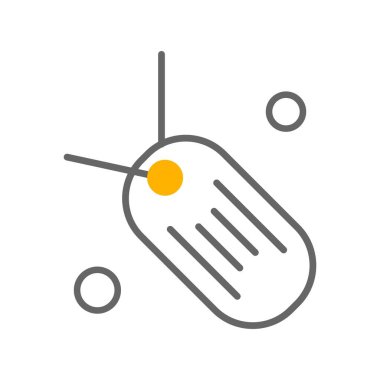 Vektör etiketi simgesi