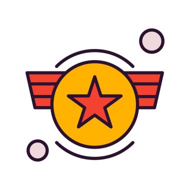 Vektör Ordusu Simgesi, vektör illüstrasyonu