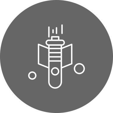 Renkli Vektör Silahı Simgesi