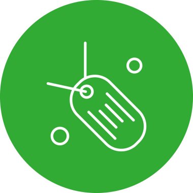 Vektör etiketi simgesi