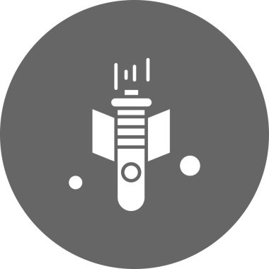 Renkli Vektör Silahı Simgesi