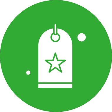 Vektör etiketi simgesi