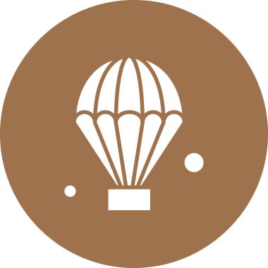 Renkli Vektör hava balonu Simgesi 