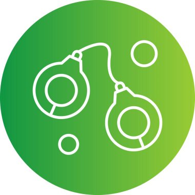  Vektör kelepçe Simge çizimi