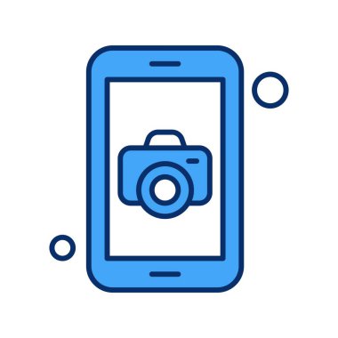 Vektör kamera Simgesi illüstrasyonu