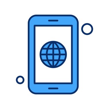  Vektör dünyası Simgesi illüstrasyonu