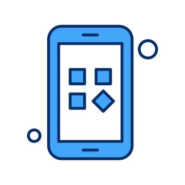 Vektör menüsü Simge illüstrasyonu