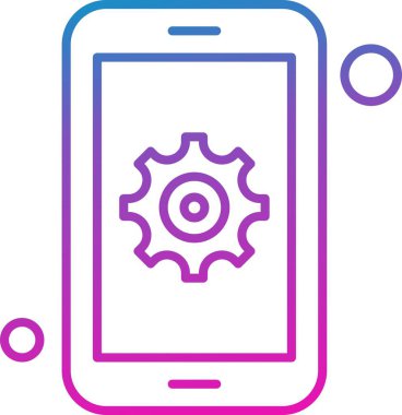 Vektör ayarı Simge illüstrasyonu