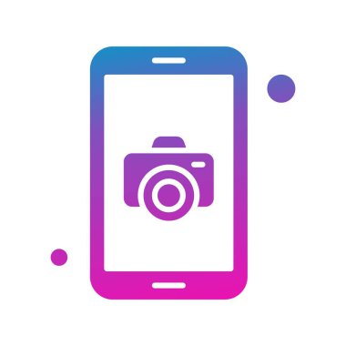 Vektör kamera Simgesi illüstrasyonu