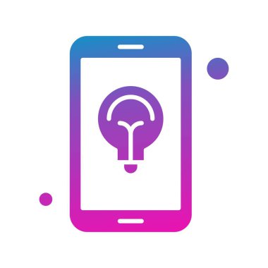  Ampul Simgesi, Vektör illüstrasyonu