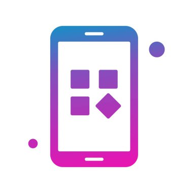 Vektör menüsü Simge illüstrasyonu