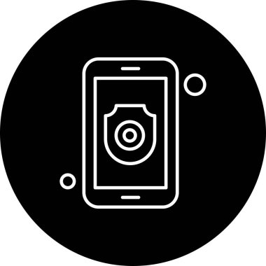 Vektör kalkanı ağ simgesi