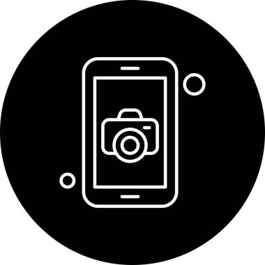 Vektör kamera Simgesi illüstrasyonu