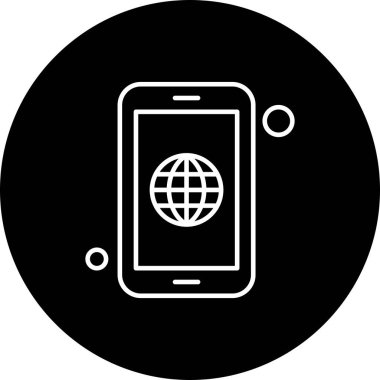  Vektör dünyası Simgesi illüstrasyonu