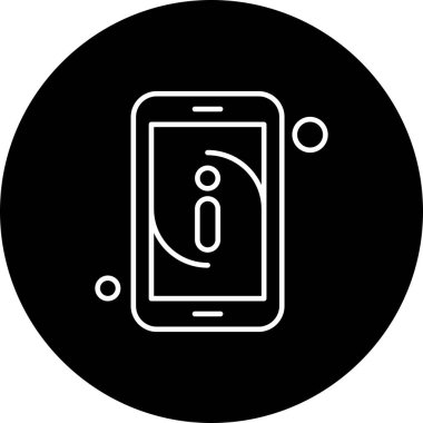 Vektör bilgileri web simgesi