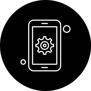 Vektör ayarı Simge illüstrasyonu