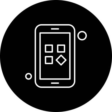 Vektör menüsü Simge illüstrasyonu